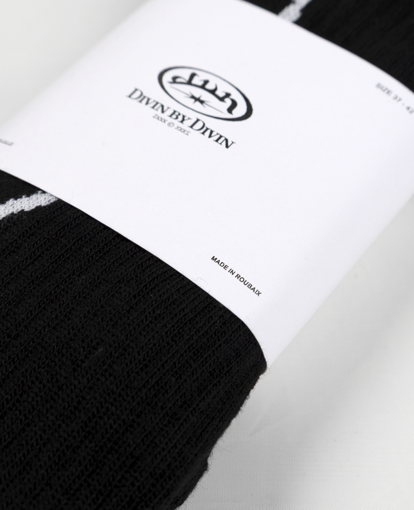 Socks Made In Roubaix – Noir