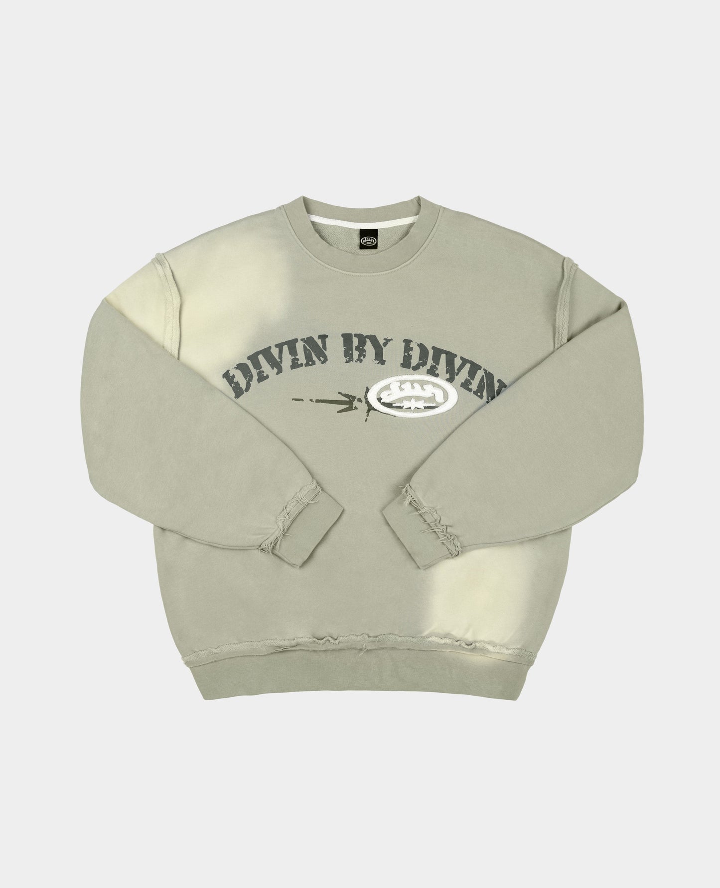 Sweatshirt Vintage Military – Vert
