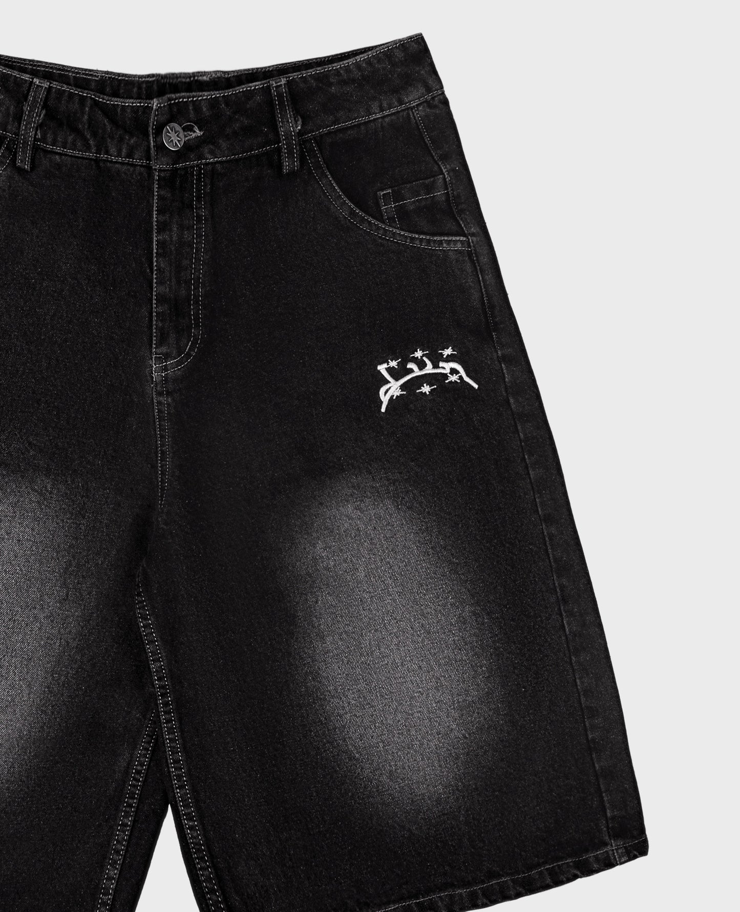 Jean Washed Jort – Noir