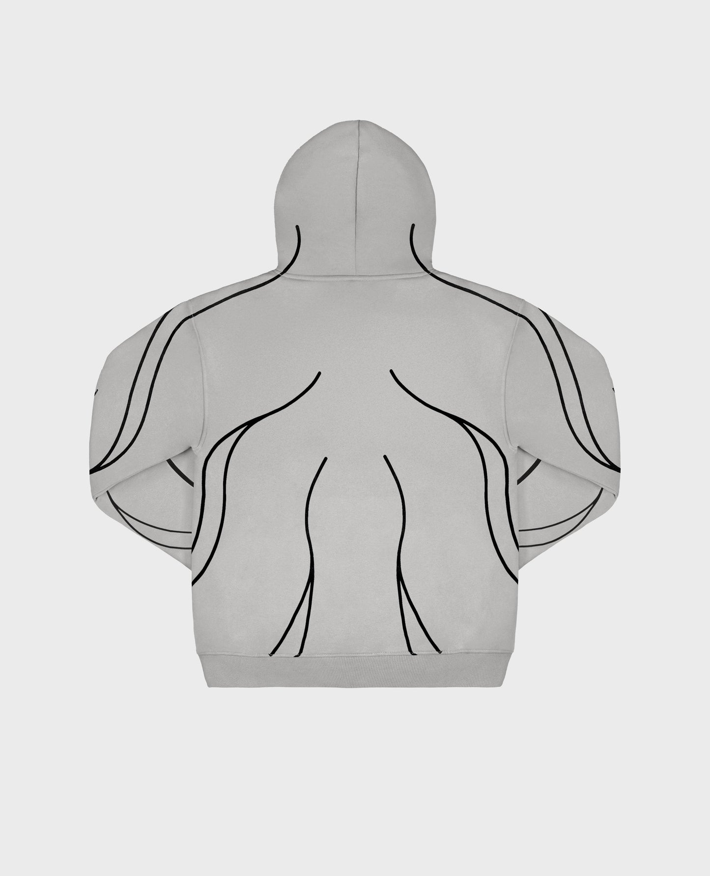 Hoodie Line – Gris