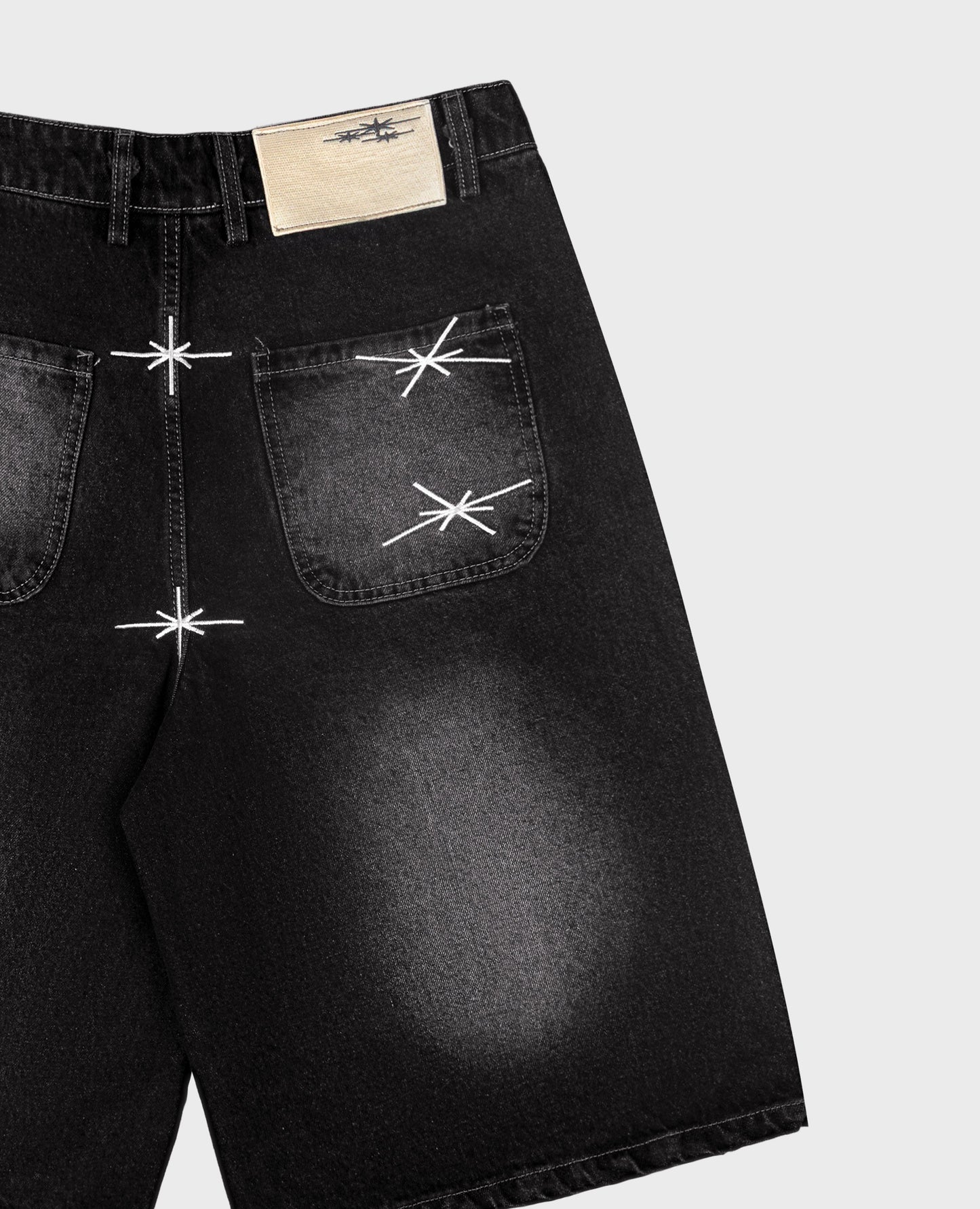 Jean Washed Jort – Noir