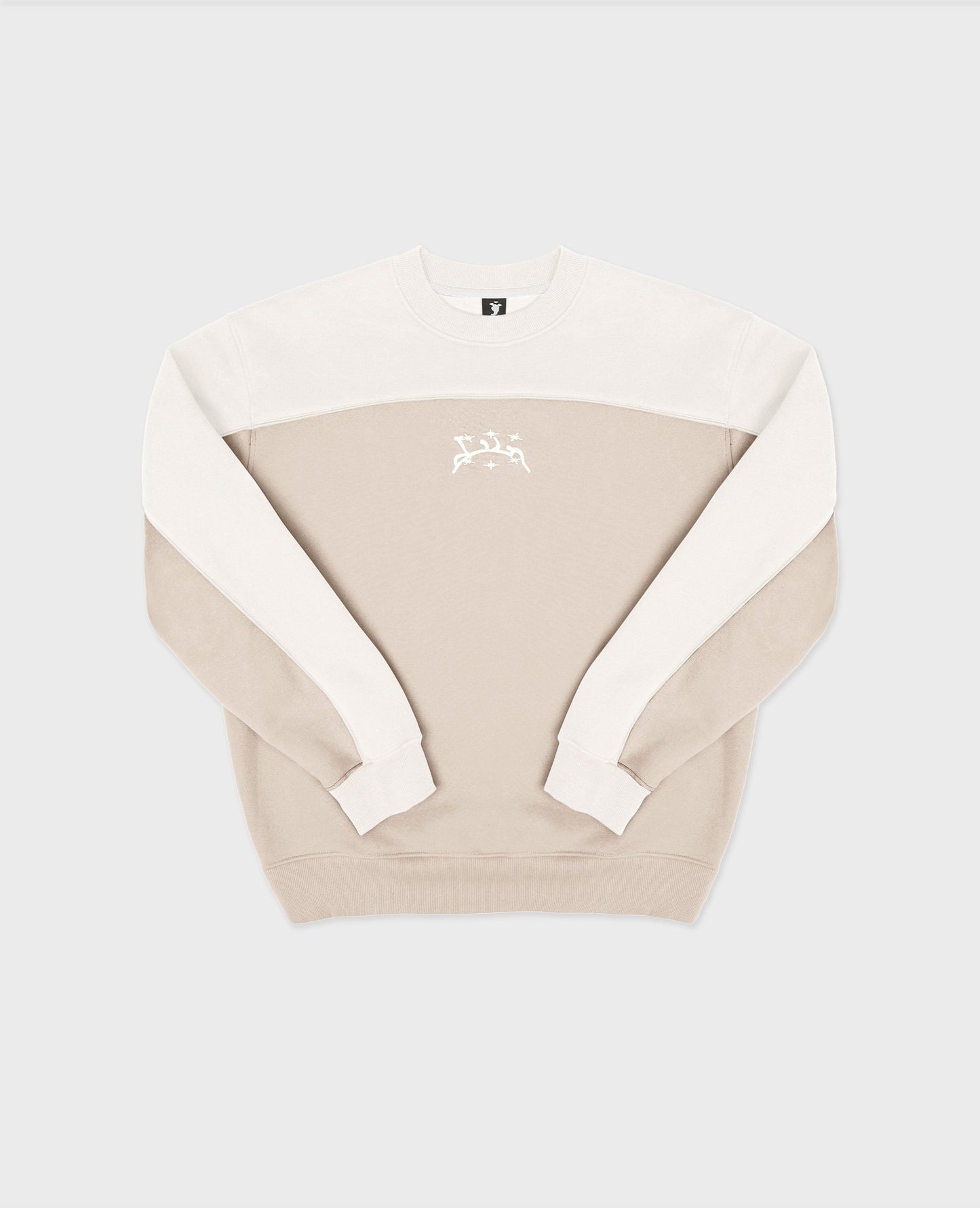 Sweatshirt Wavy – Crème