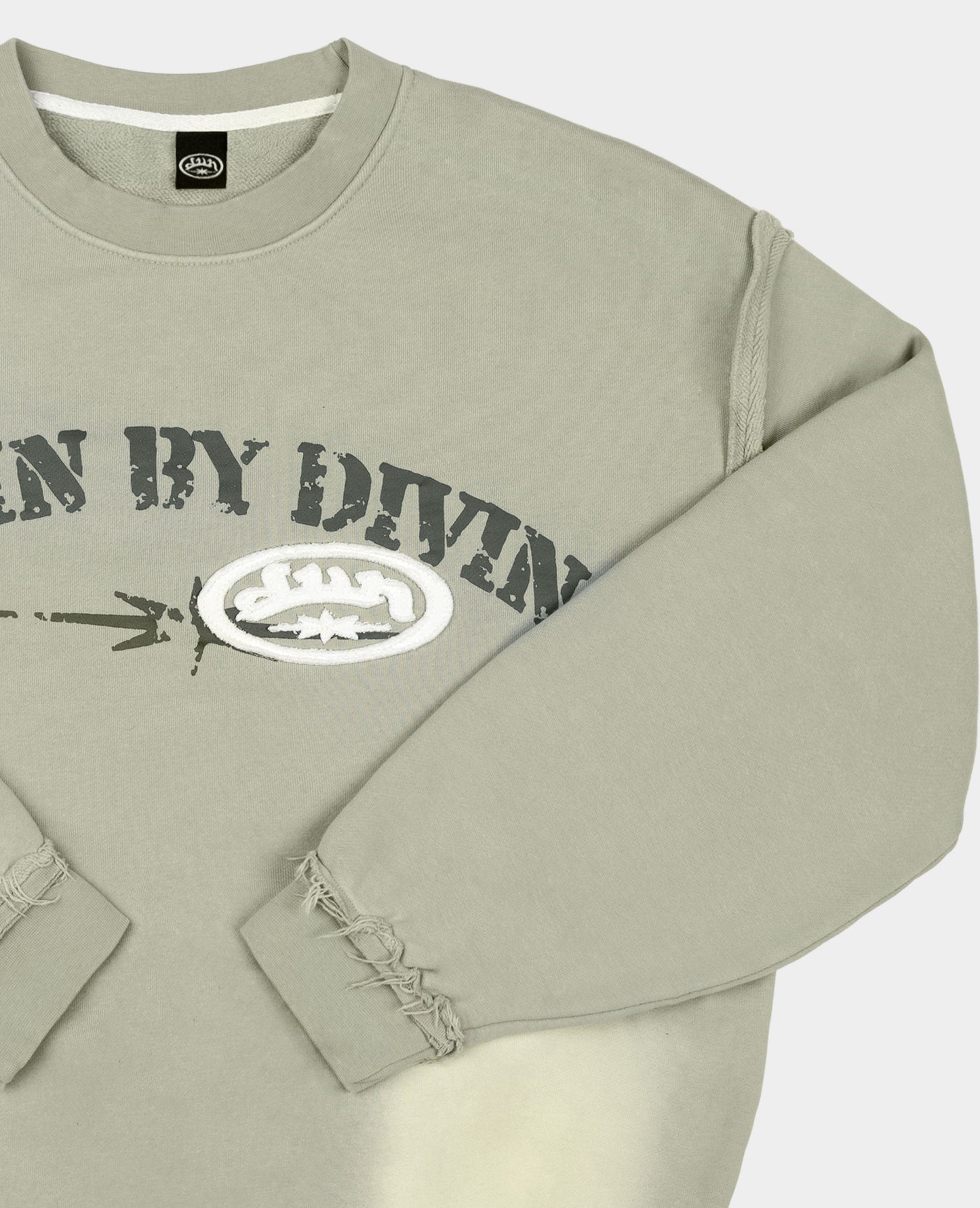Sweatshirt Vintage Military – Vert