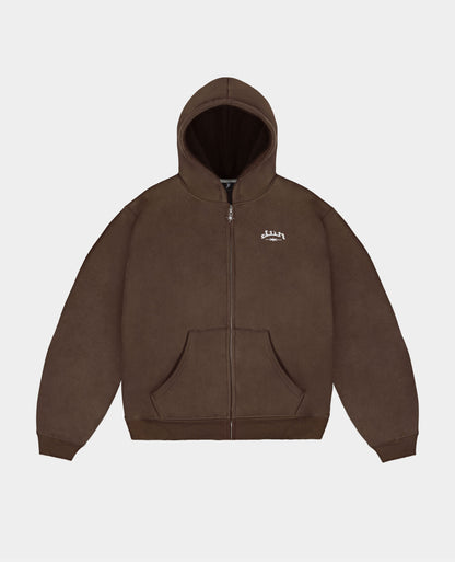 Zippé Compass – Marron