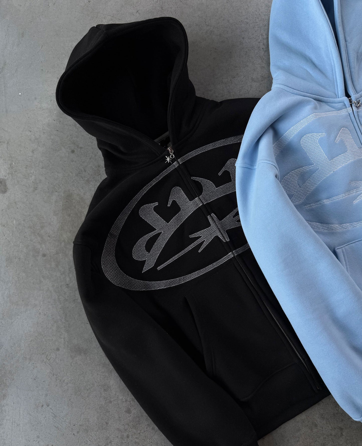 Zippé Overlogo – Noir