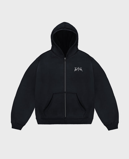 Zippé Curb – Noir