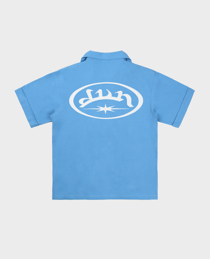 Chemise Compass – Bleu