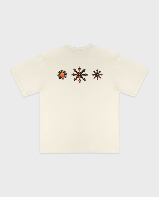 Chemise Pixel T – Crème