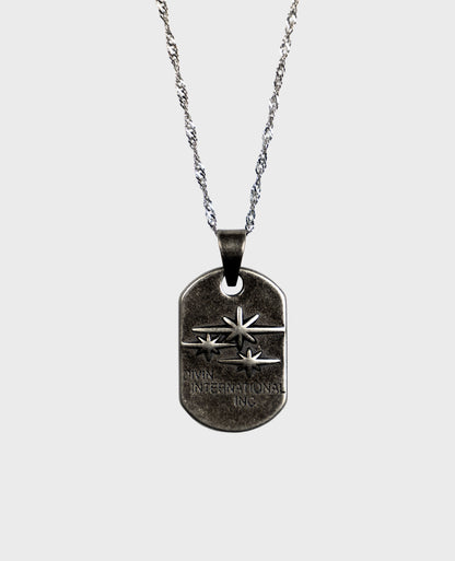 Tag Pendant Necklace Dog