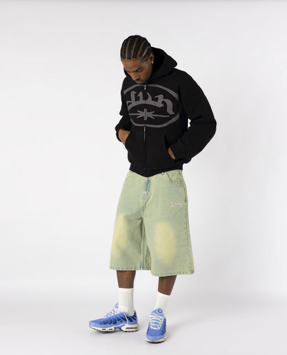 Zippé Overlogo – Noir