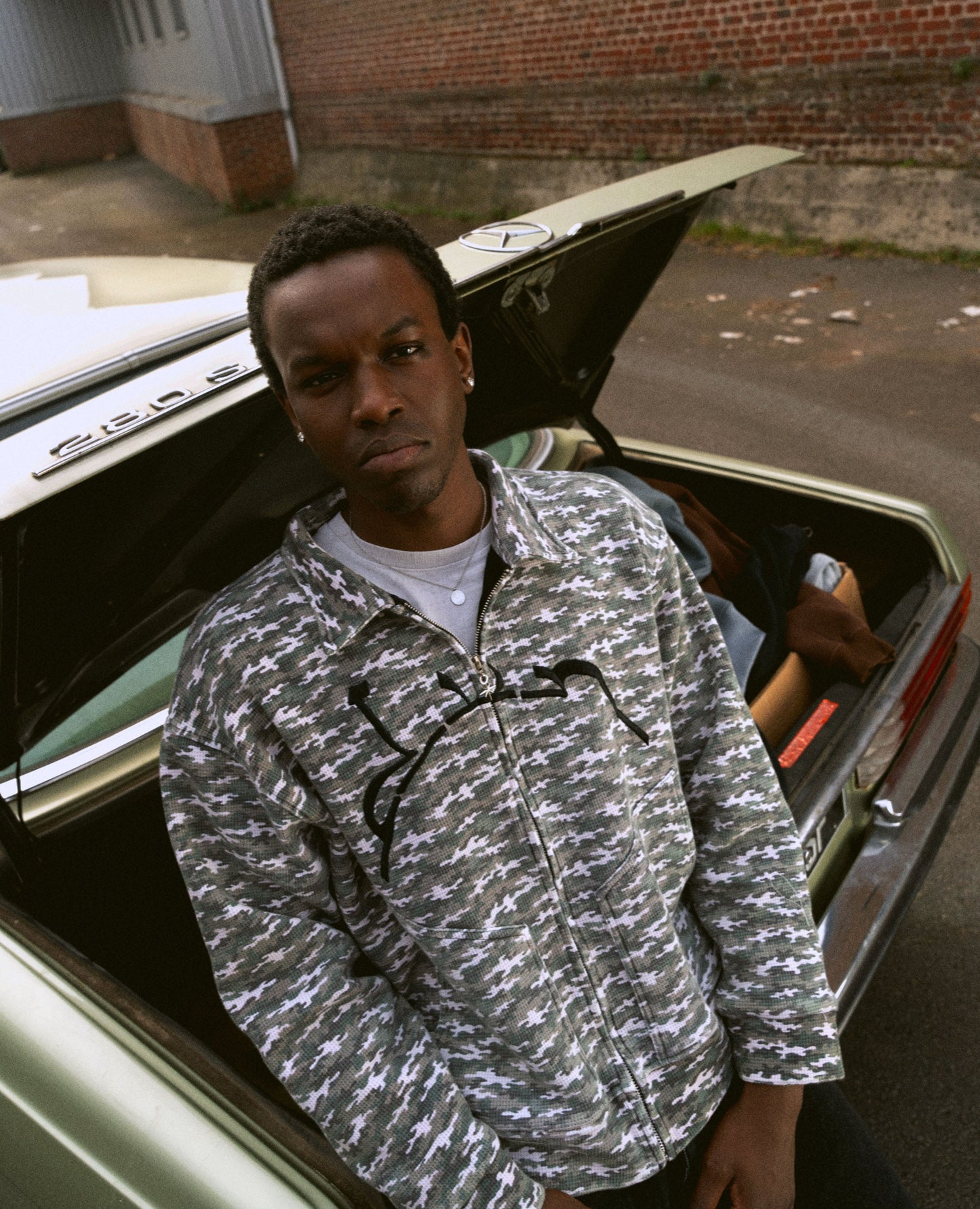 Veste Waffle – Camo