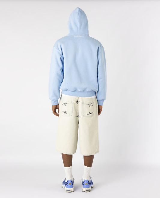 Zippé Light Overlogo – Bleu