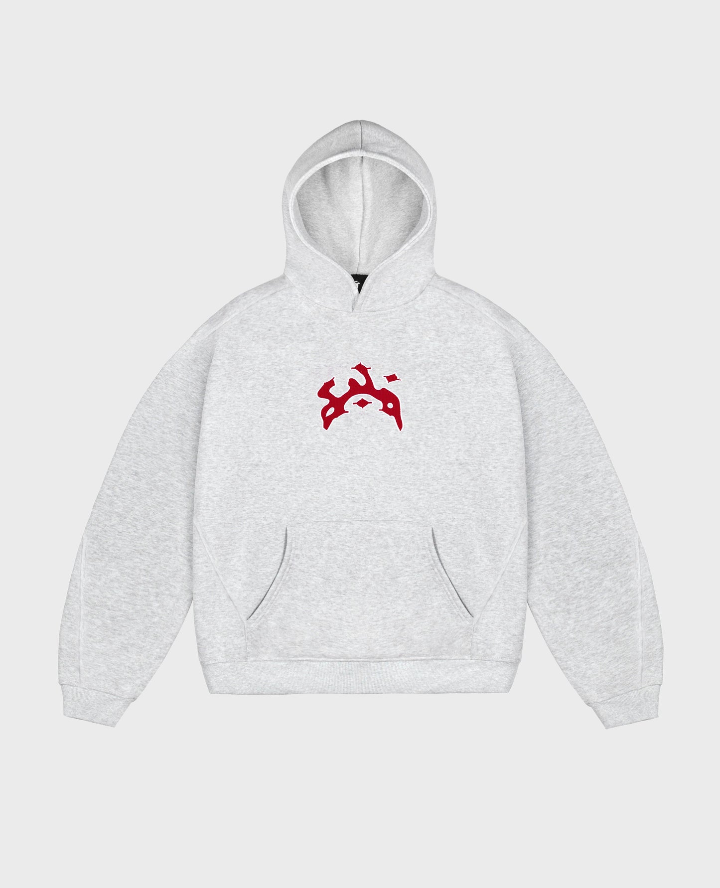 Hoodie Bent Curb – Gris