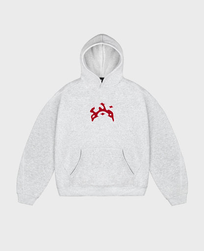 Hoodie Bent Curb – Gris
