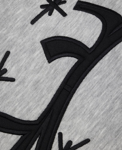 Zippé Mottled – Gris