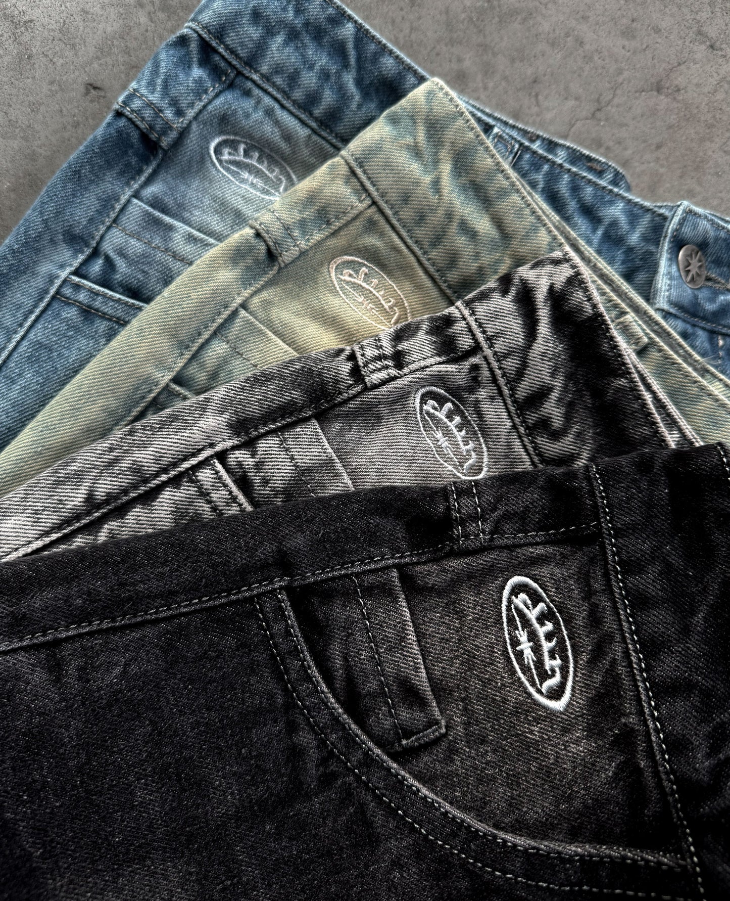 Jean Washed – Noir