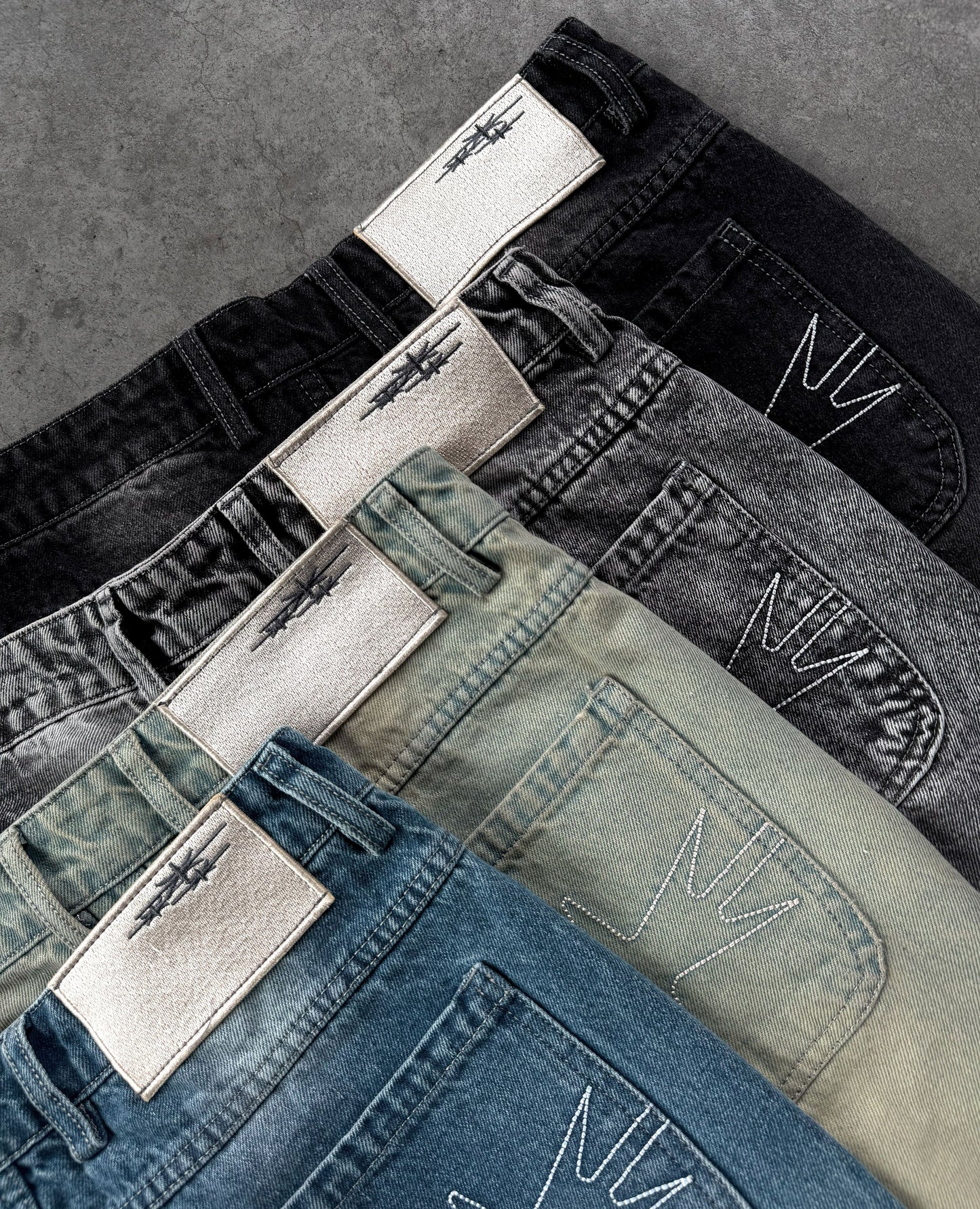 Jean Washed – Noir