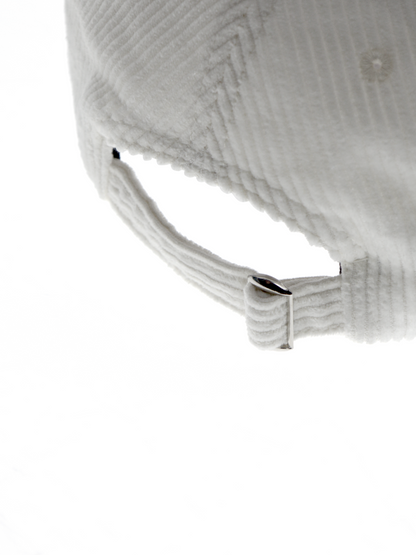 Casquette Corduroy – Crème