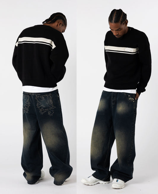 Line Knit Dark