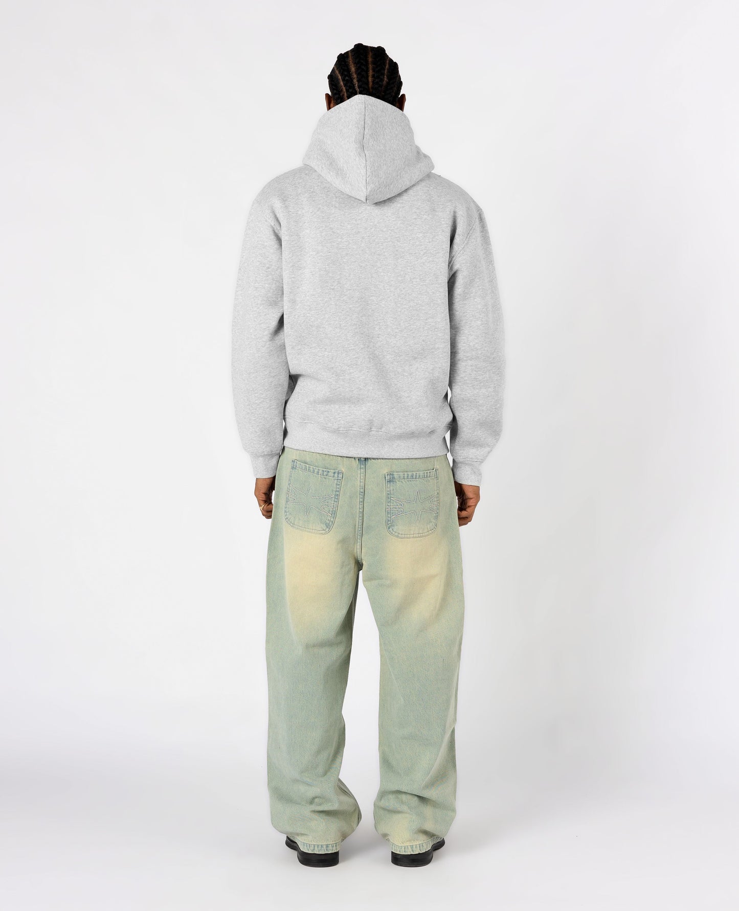 Hoodie Bent Curb – Gris
