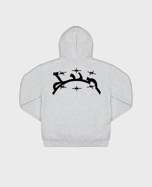Zippé Mottled – Gris