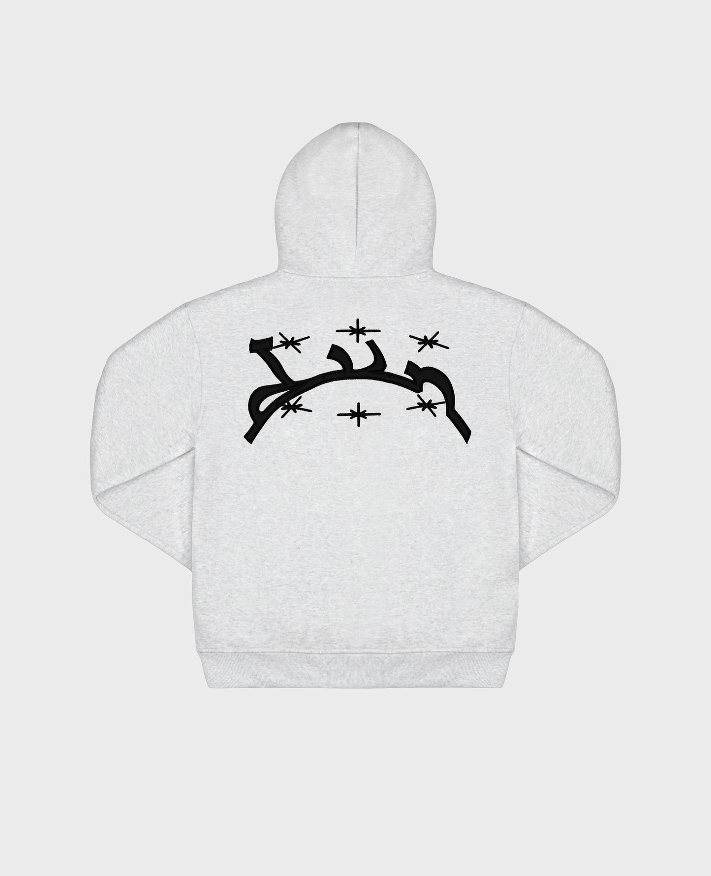 Hoodie Mottled – Gris