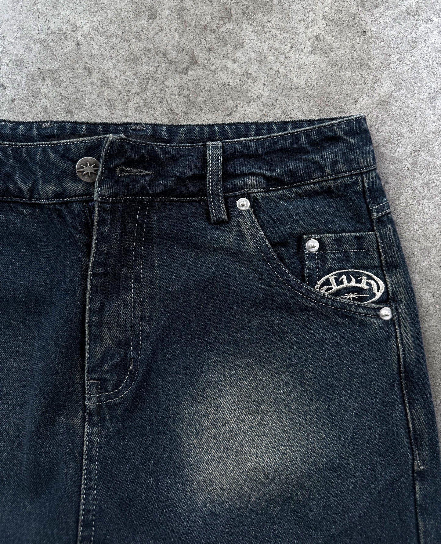 Jean Oil Beast – Bleu