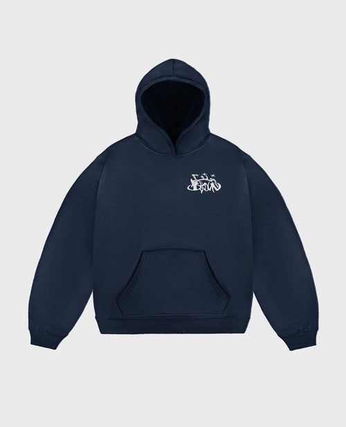 Hoodie Dark Graffed