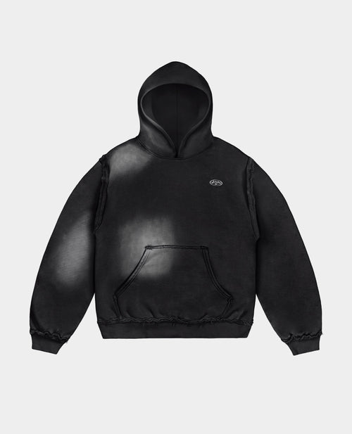 Hoodie Raw Military – Noir
