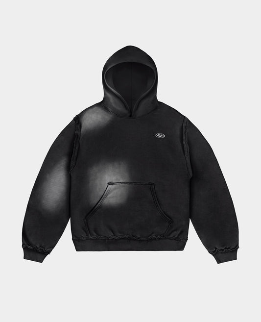 Hoodie Raw Military – Noir