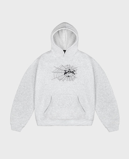 Hoodie Spider – Gris