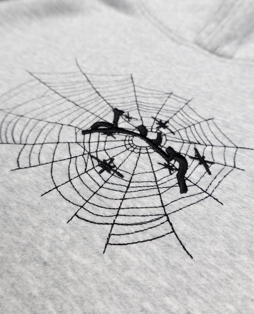 Hoodie Spider – Gris