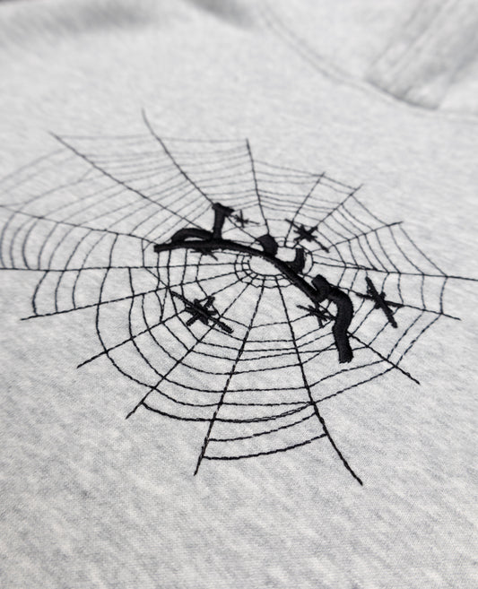 Hoodie Spider – Gris