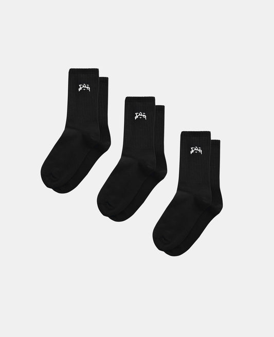 Tripack Socks – Noir
