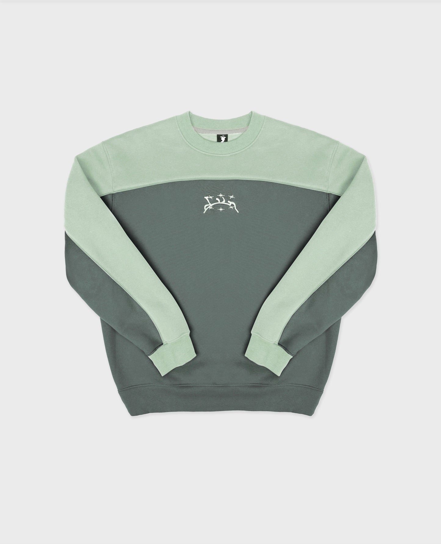 Sweatshirt Wavy – Vert