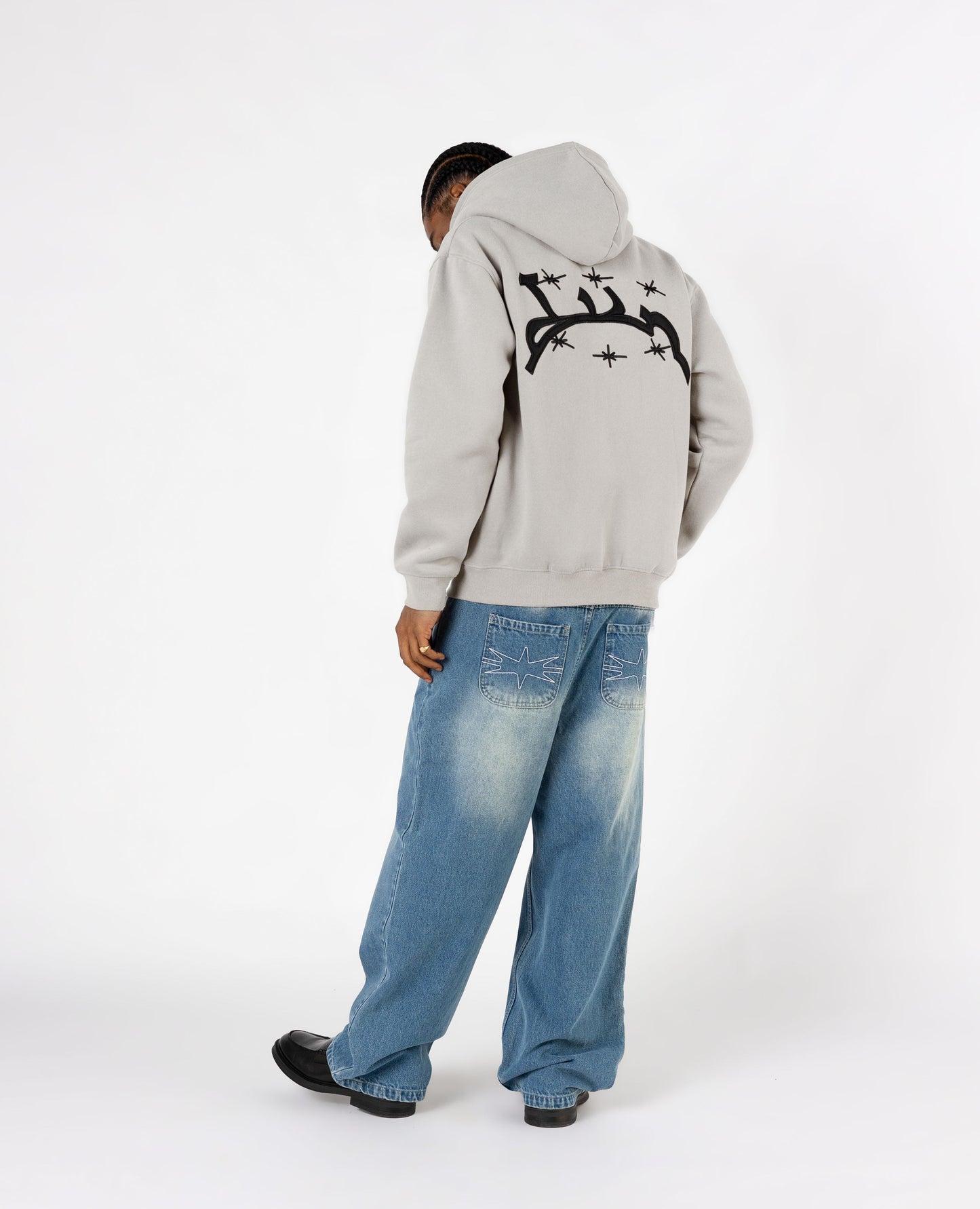 Zippé Curb – Gris