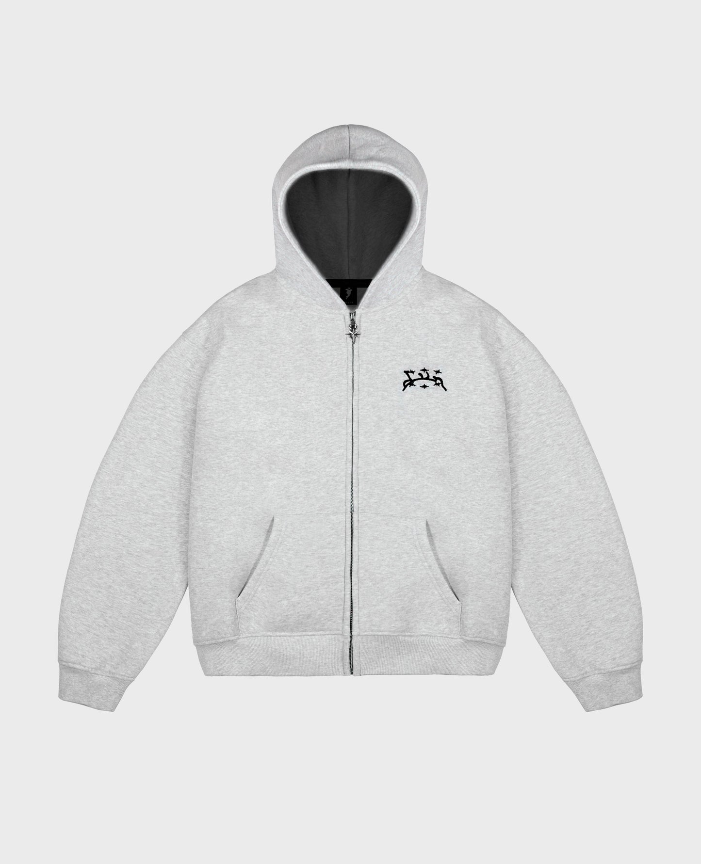 Zippé Mottled – Gris