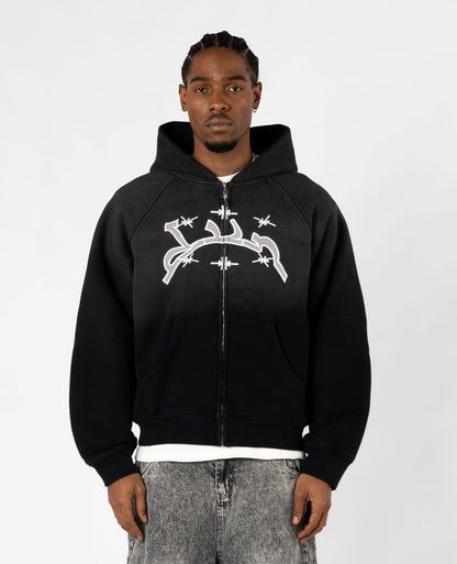 Zippé Vintage – Noir