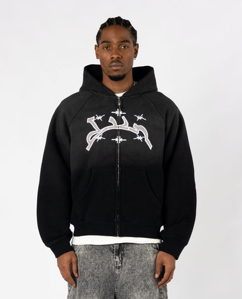 Zippé Vintage – Noir